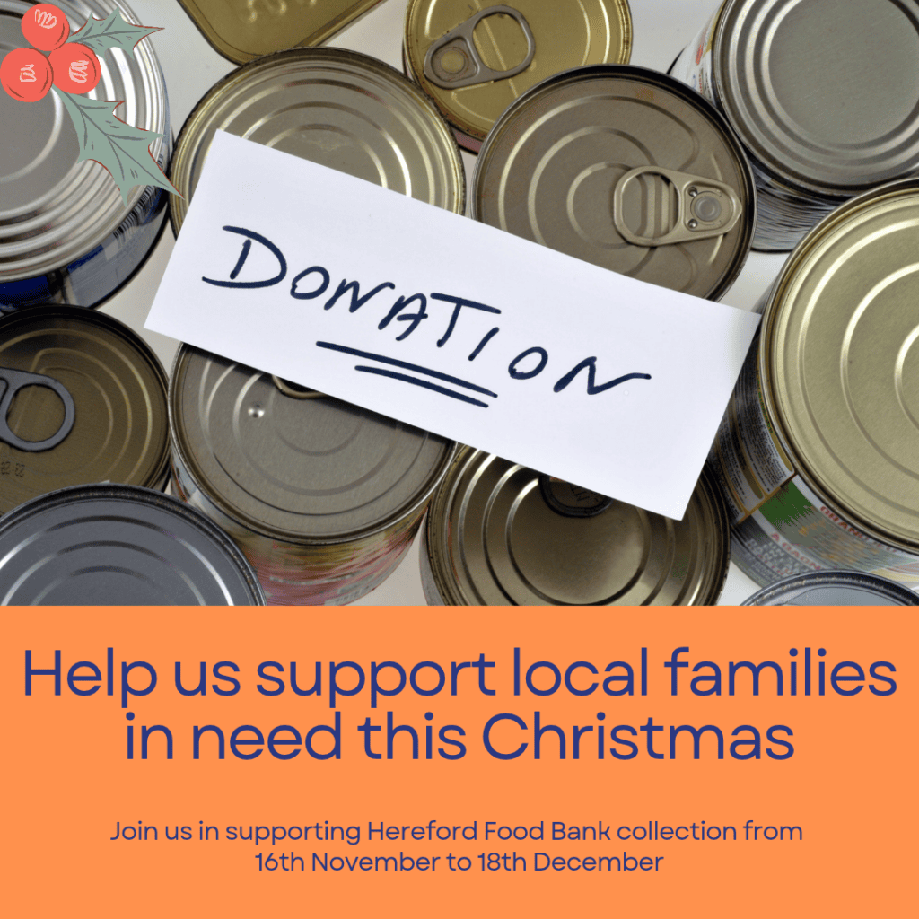 Hereford Food Bank Drop-Off Point