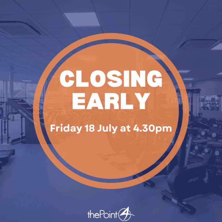 Closing Early – Friday 18th July 2025