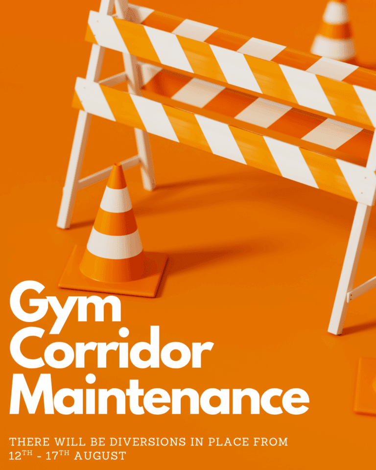 Gym Corridor Maintenance